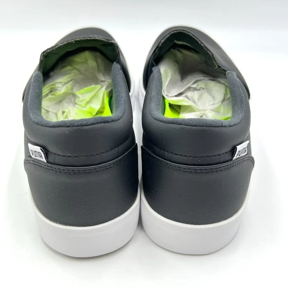 Puma Womens Size 11 Tustin Fusion‎ Black White Spikeless Golf Shoes Sneakers